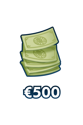 Effectuez un dépôt de 500 €