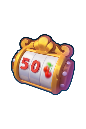 Haz 50 tiradas en una sesión de juego