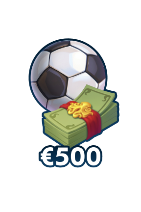 Placez un pari de 500 € sur le sport