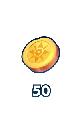 Acumula 50 monedas