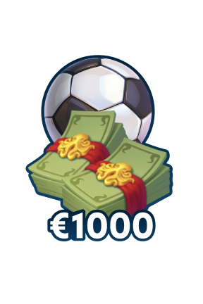 Placez un pari de 1 000 € sur le sport