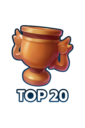 Finissez dans le TOP 20 d'un tournoi
